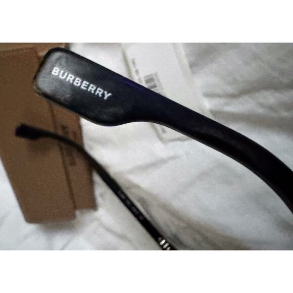 Burberry Edison 53/20/145 Men's Square Eyeglasses With Matching Case & Box - Picture 11 of 16